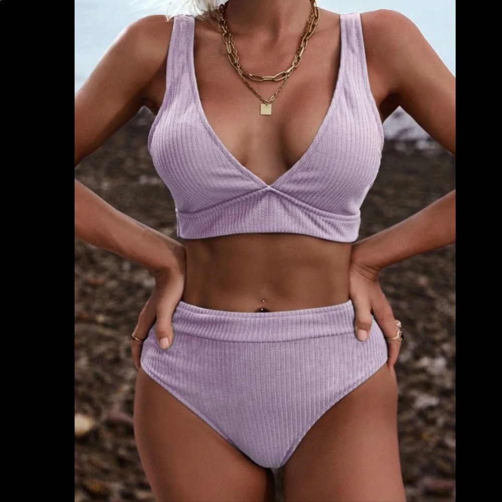 Zaful 2 piece high waisted bikini size large